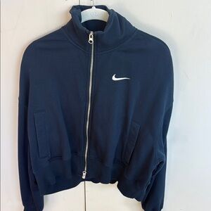Women’s Nike Dark Teal Blue Quarter Zip Jacket